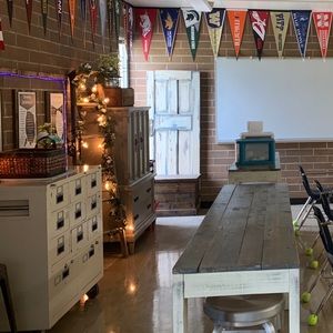 59 Assorted College Pennants